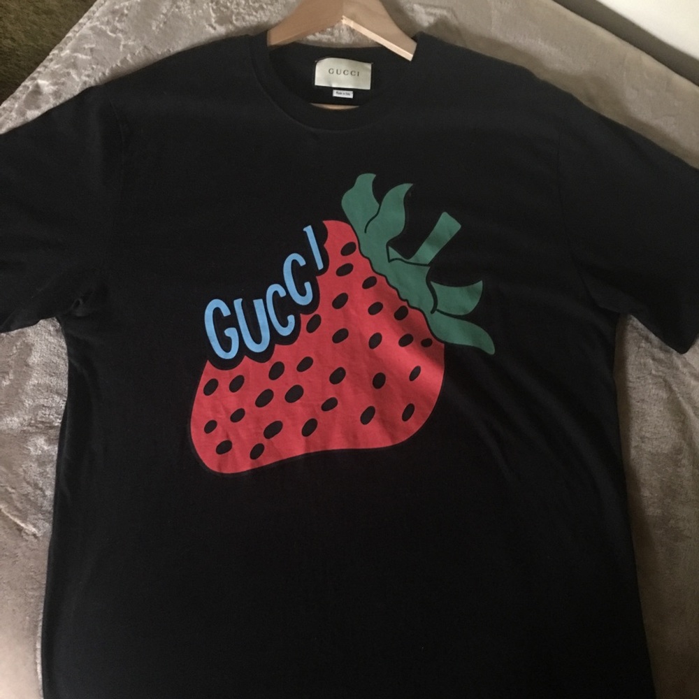 Gucci Summer 2019 Strawberry T-Shirt